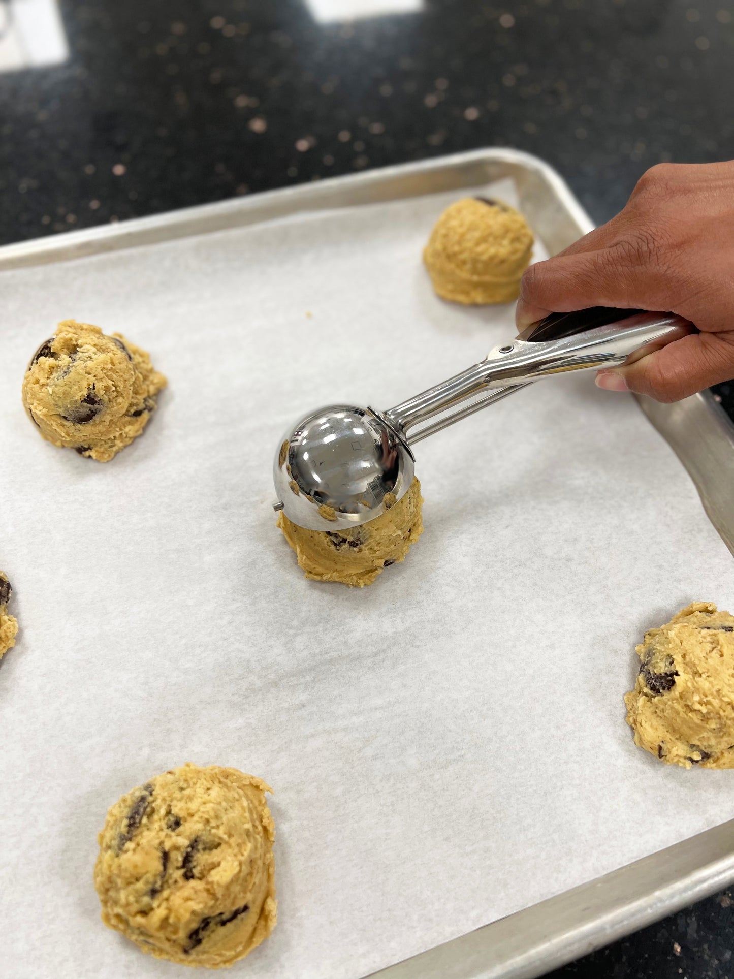 Chocolate Chip Cookie Dough Frozen Dough